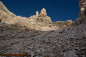 Le torri 24a Compagnia Alpina (sx) e Campido (DX)